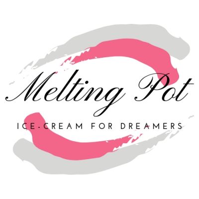 Logo Melting pot ice cream bar